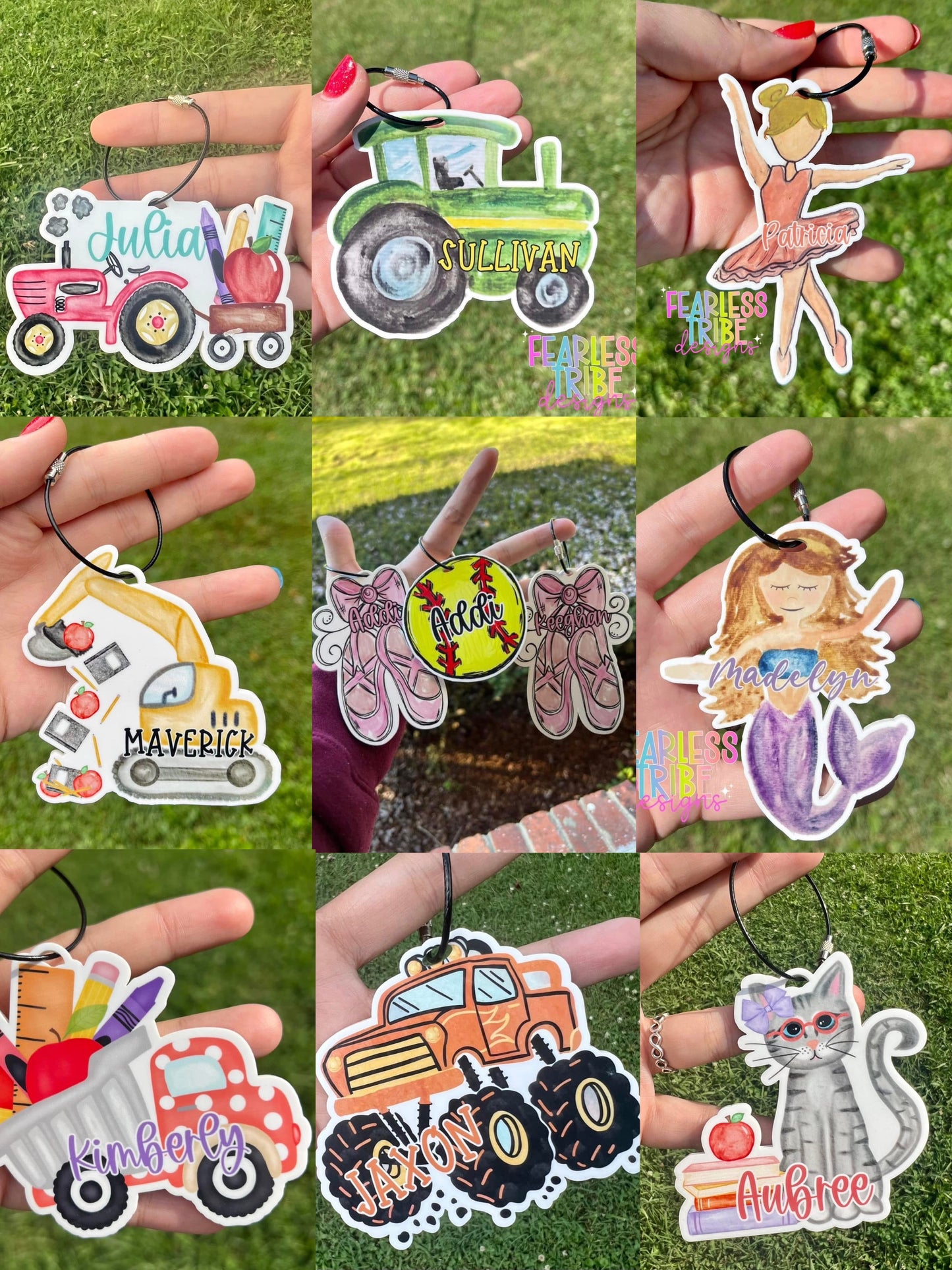 Back to School Bag Tag