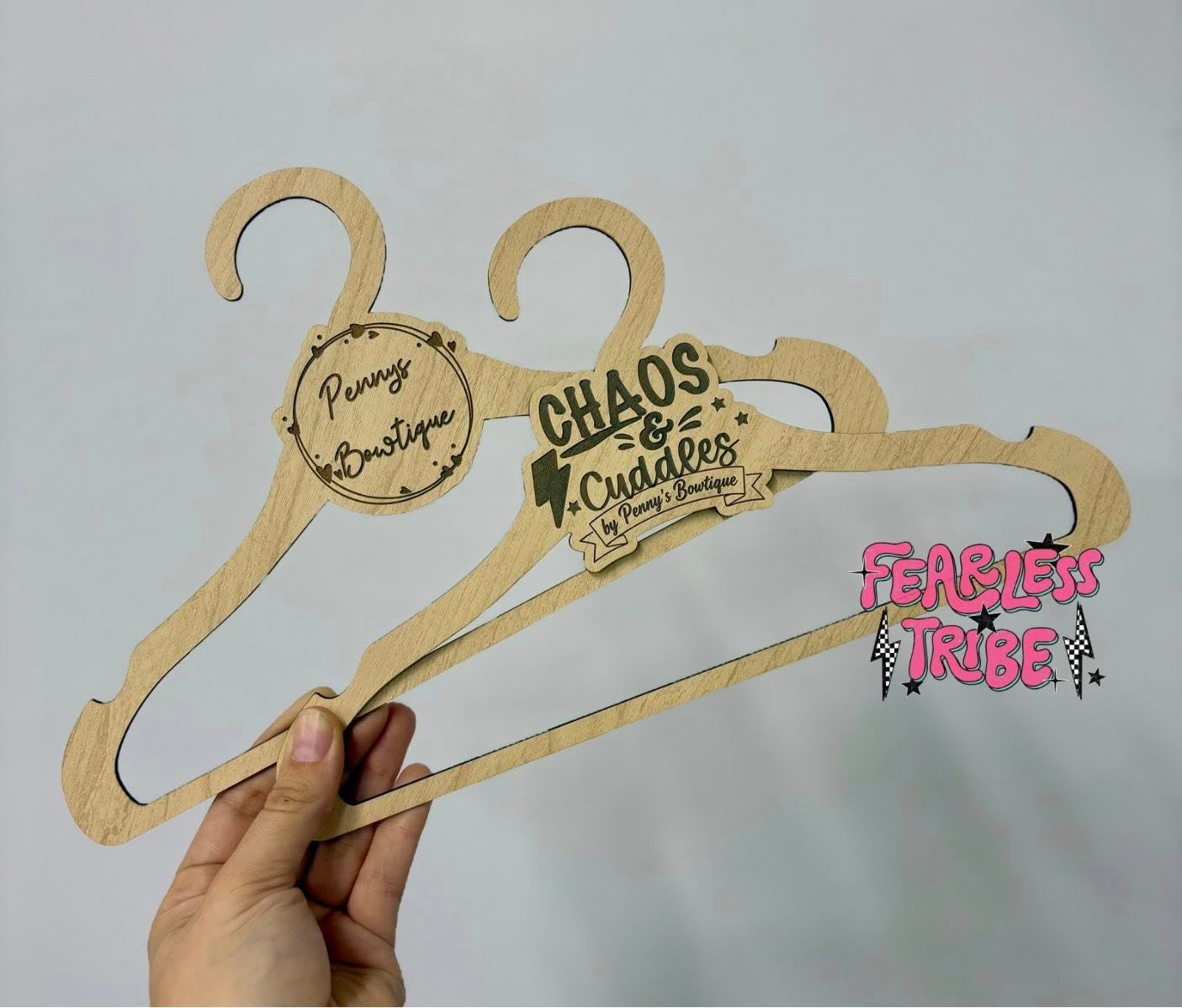 Custom Logo / Business Name Hanger