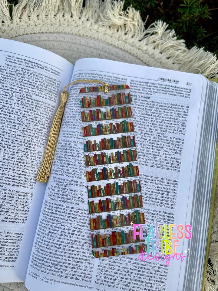 Printed Transparent Bookmarks