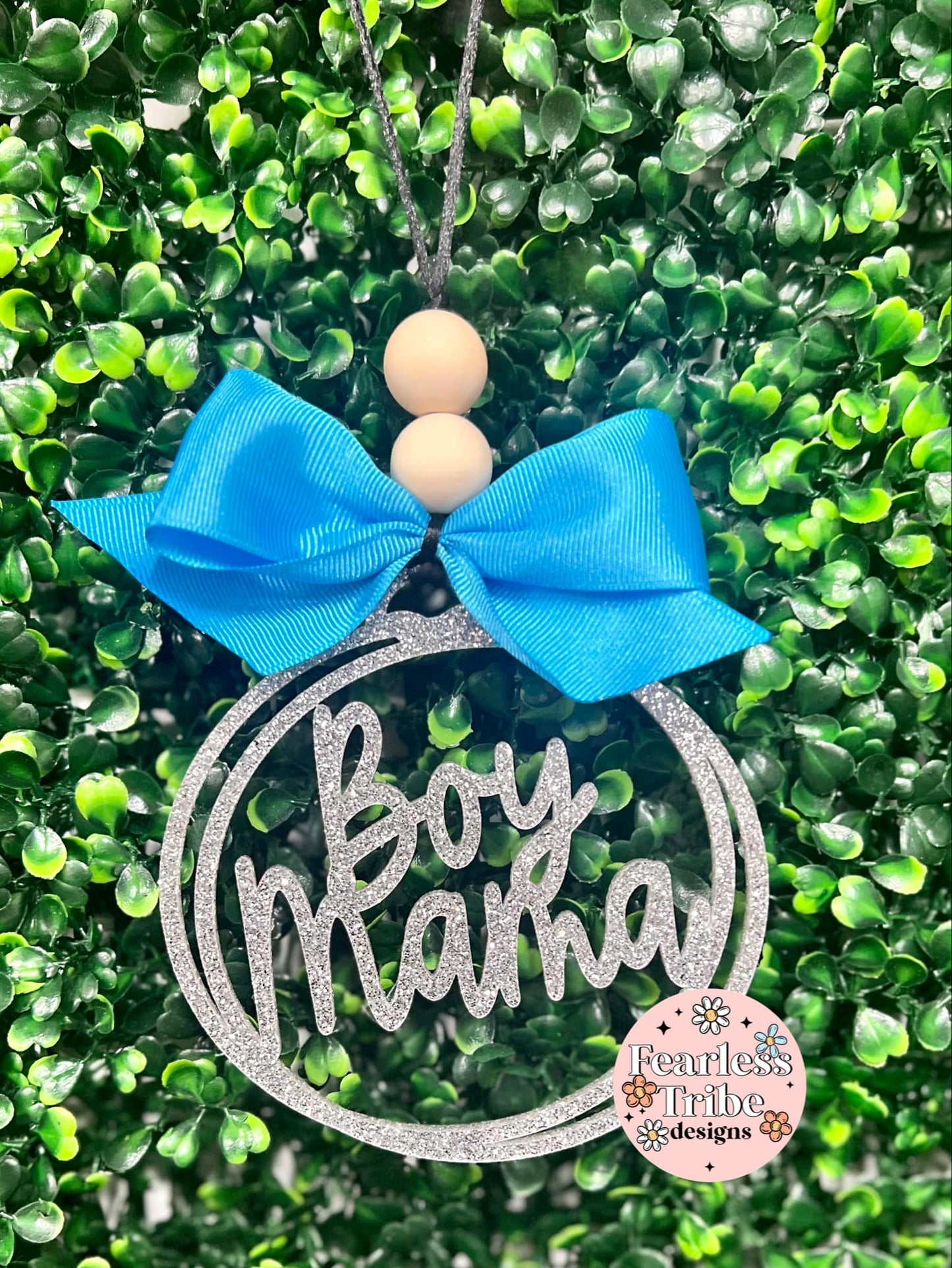 Personalized Mama Car Charm