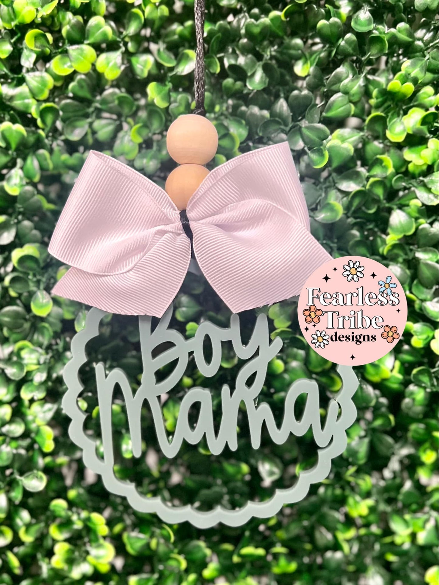 Personalized Mama Car Charm