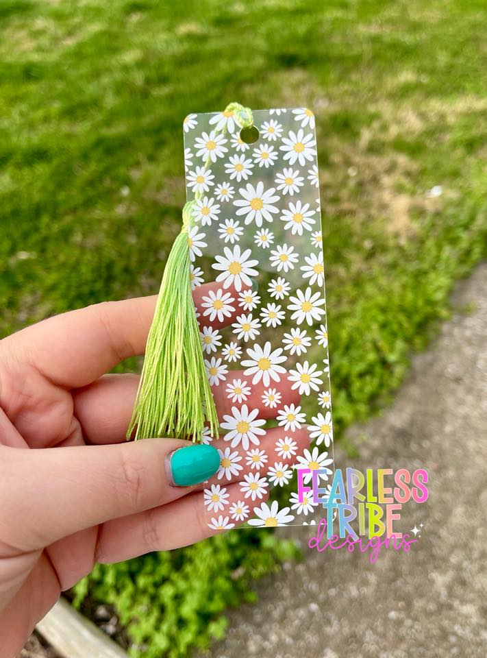 Printed Transparent Bookmarks