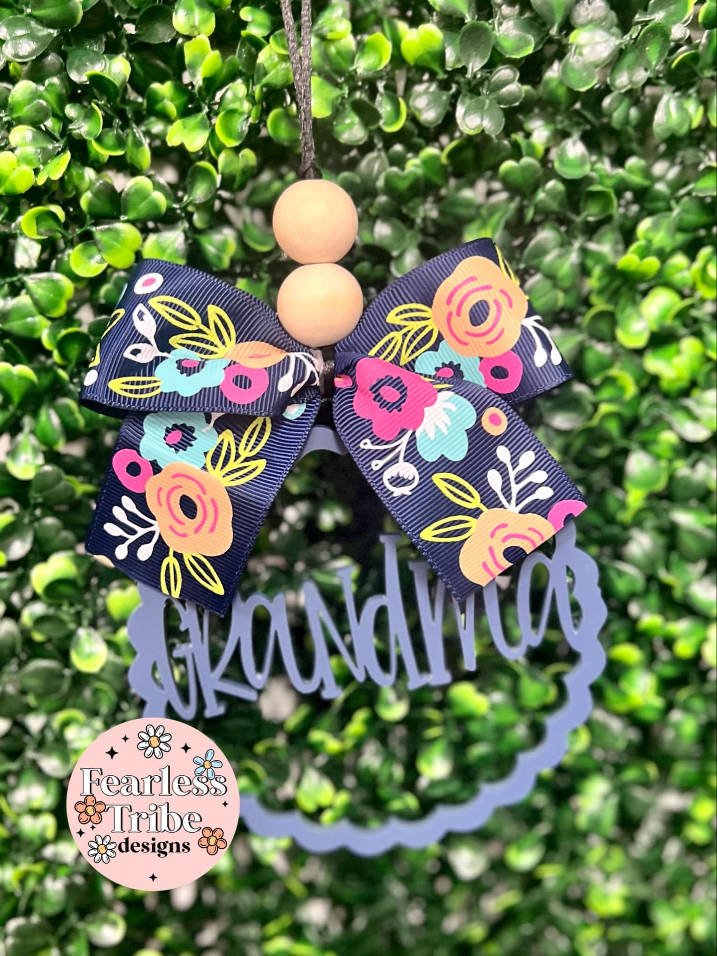 Personalized Name Car Charm