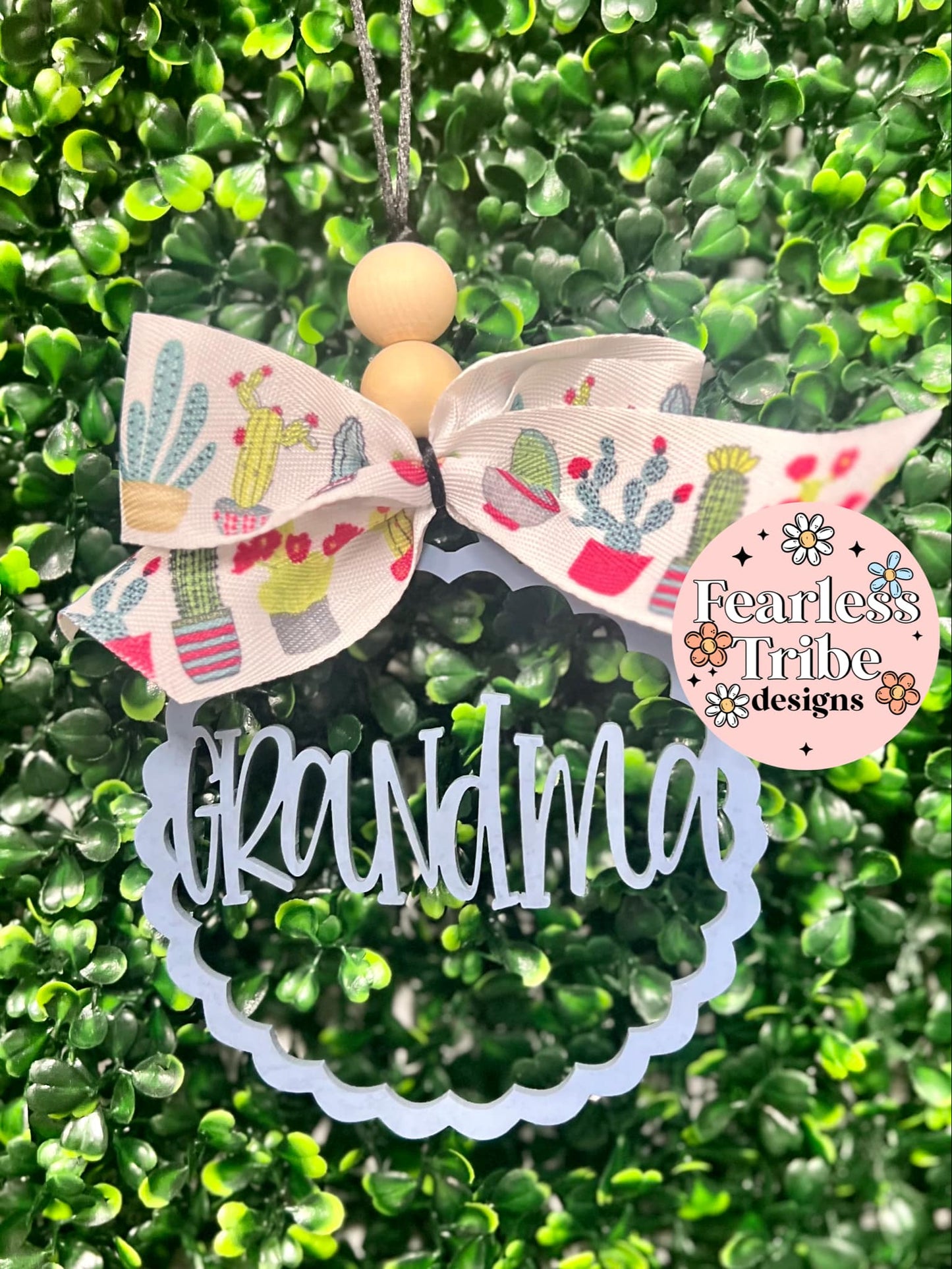 Personalized Name Car Charm
