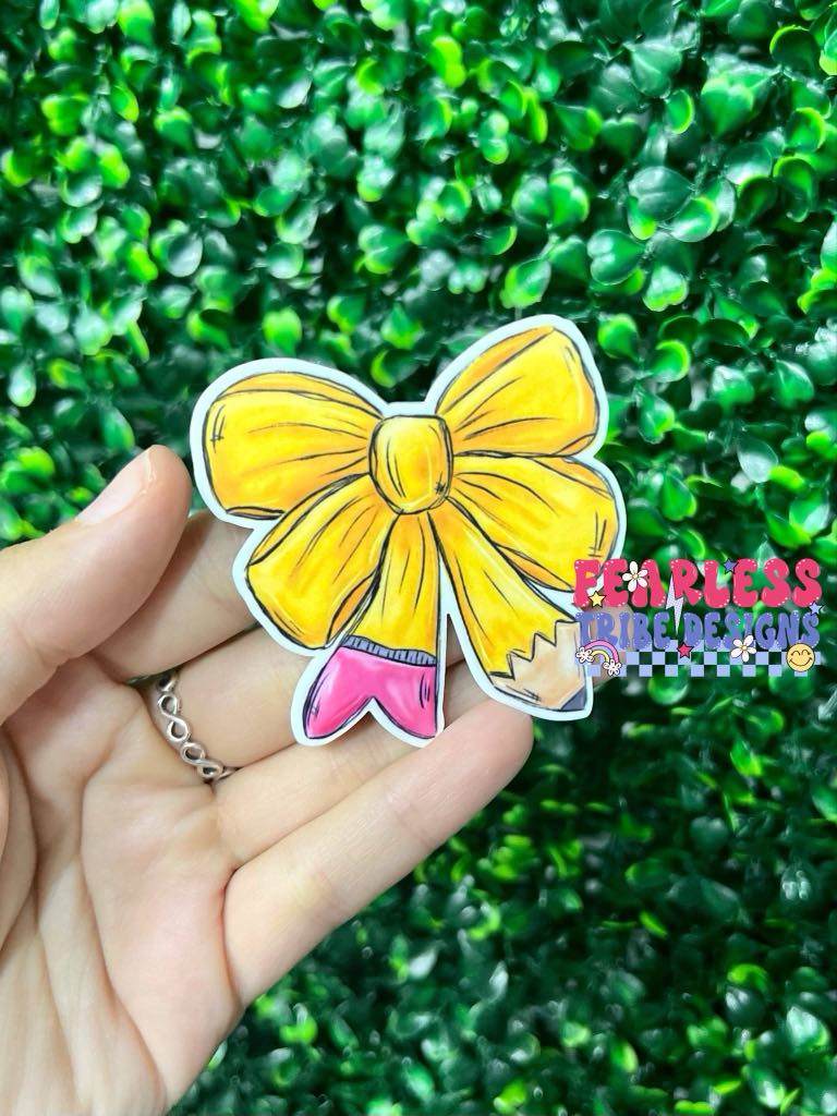 Pencil Bow Magnet