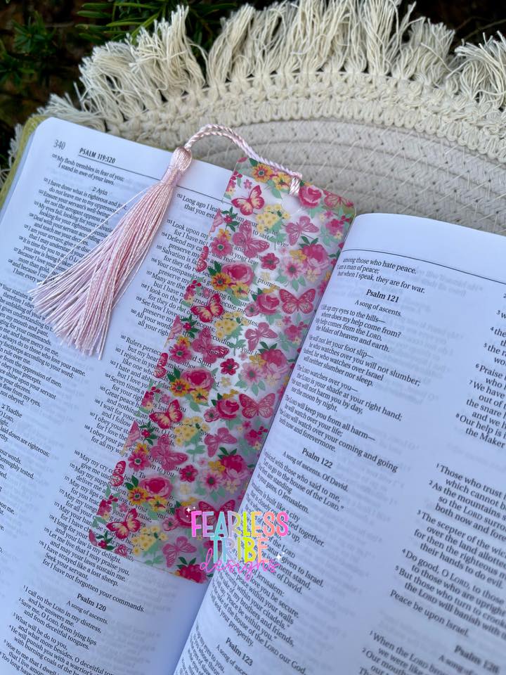 Printed Transparent Bookmarks