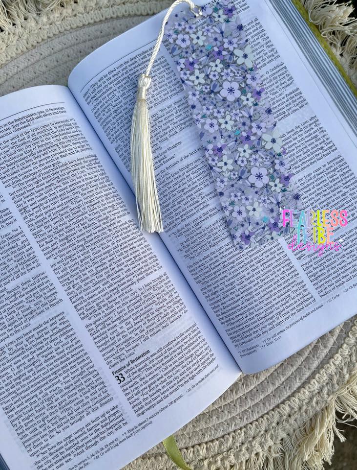 Printed Transparent Bookmarks