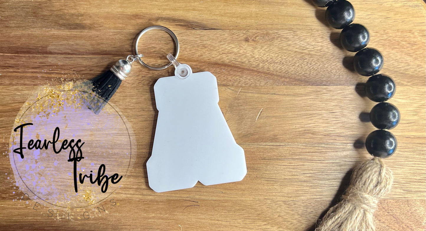 Varsity Letter Keychains