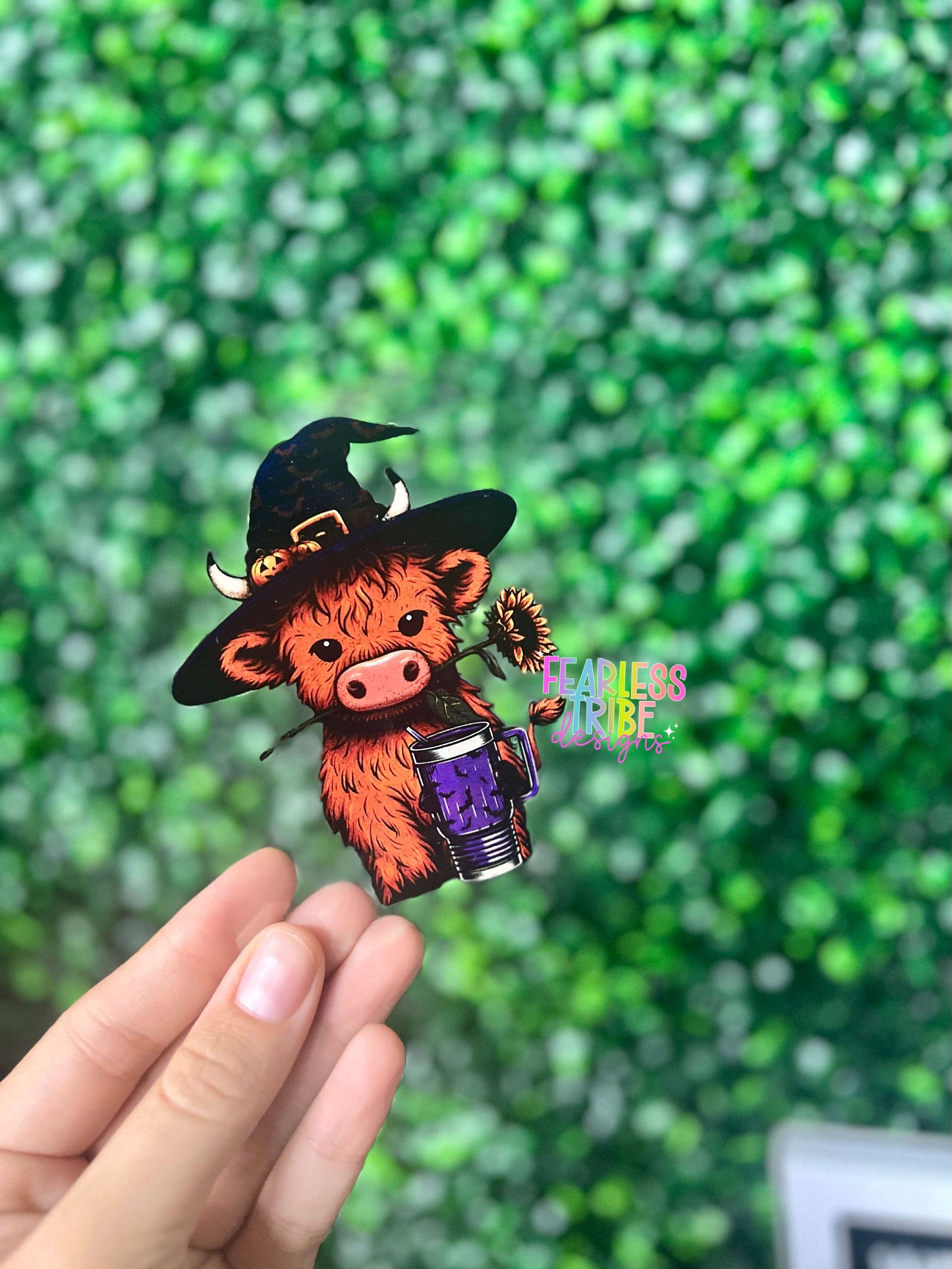 Halloween Cow Decal