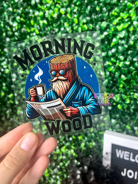 Morning Wood Decal