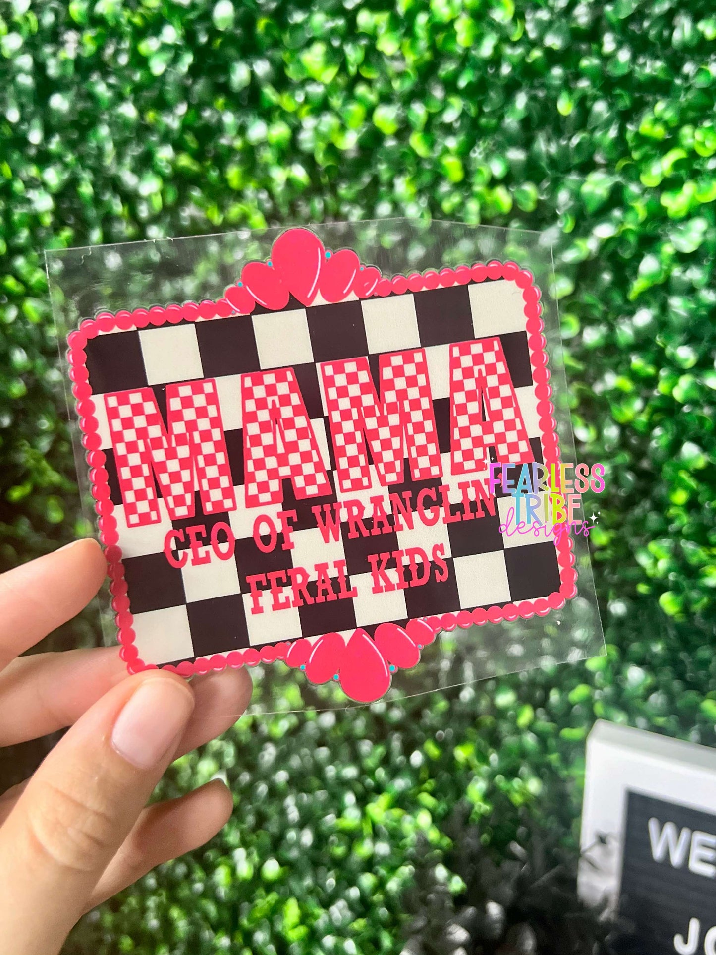 Mama CEO - Feral Kids Decal