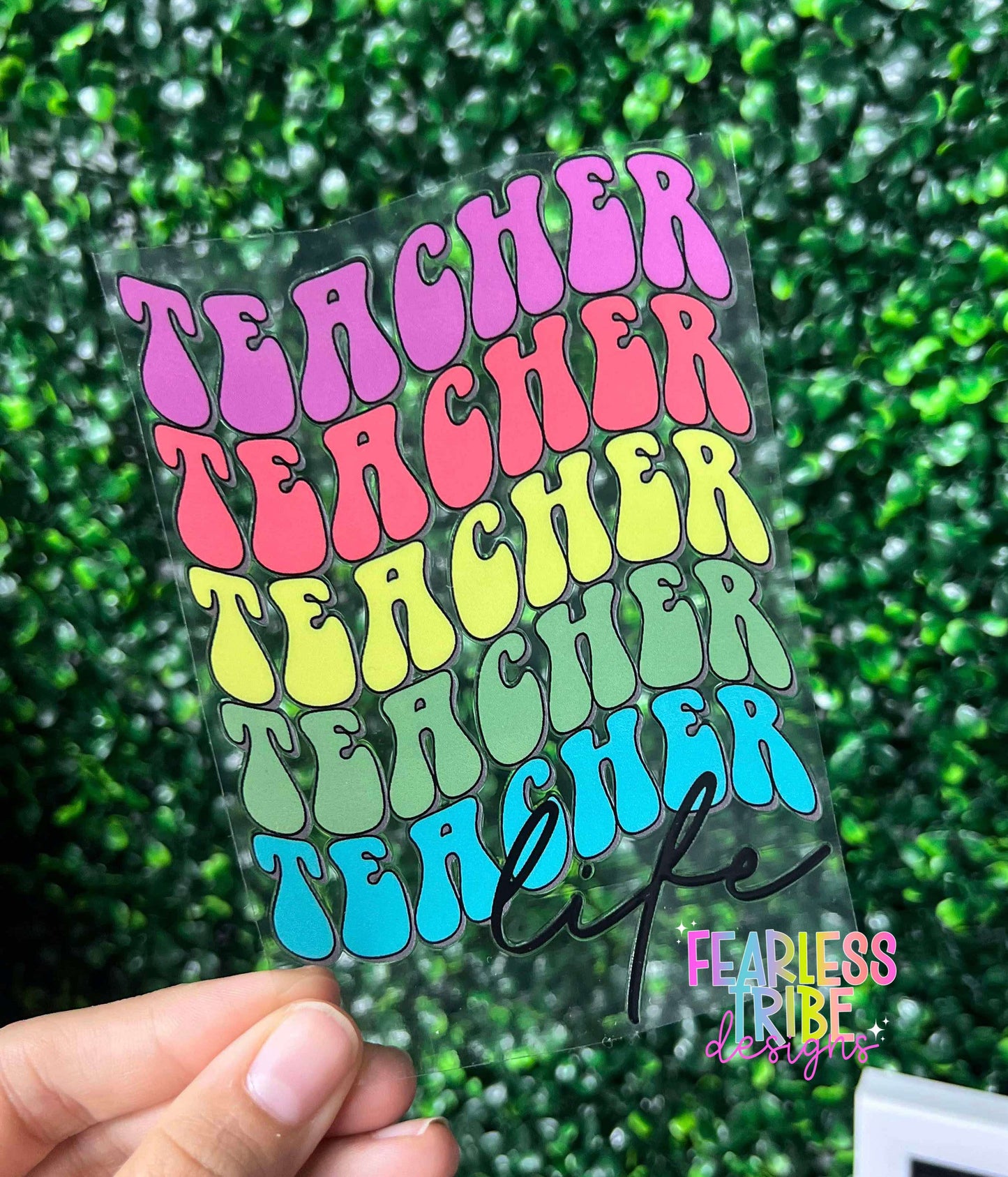 Teacher Life Decal