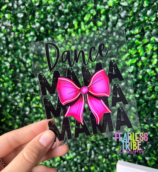 Dance Mama Bow Decal