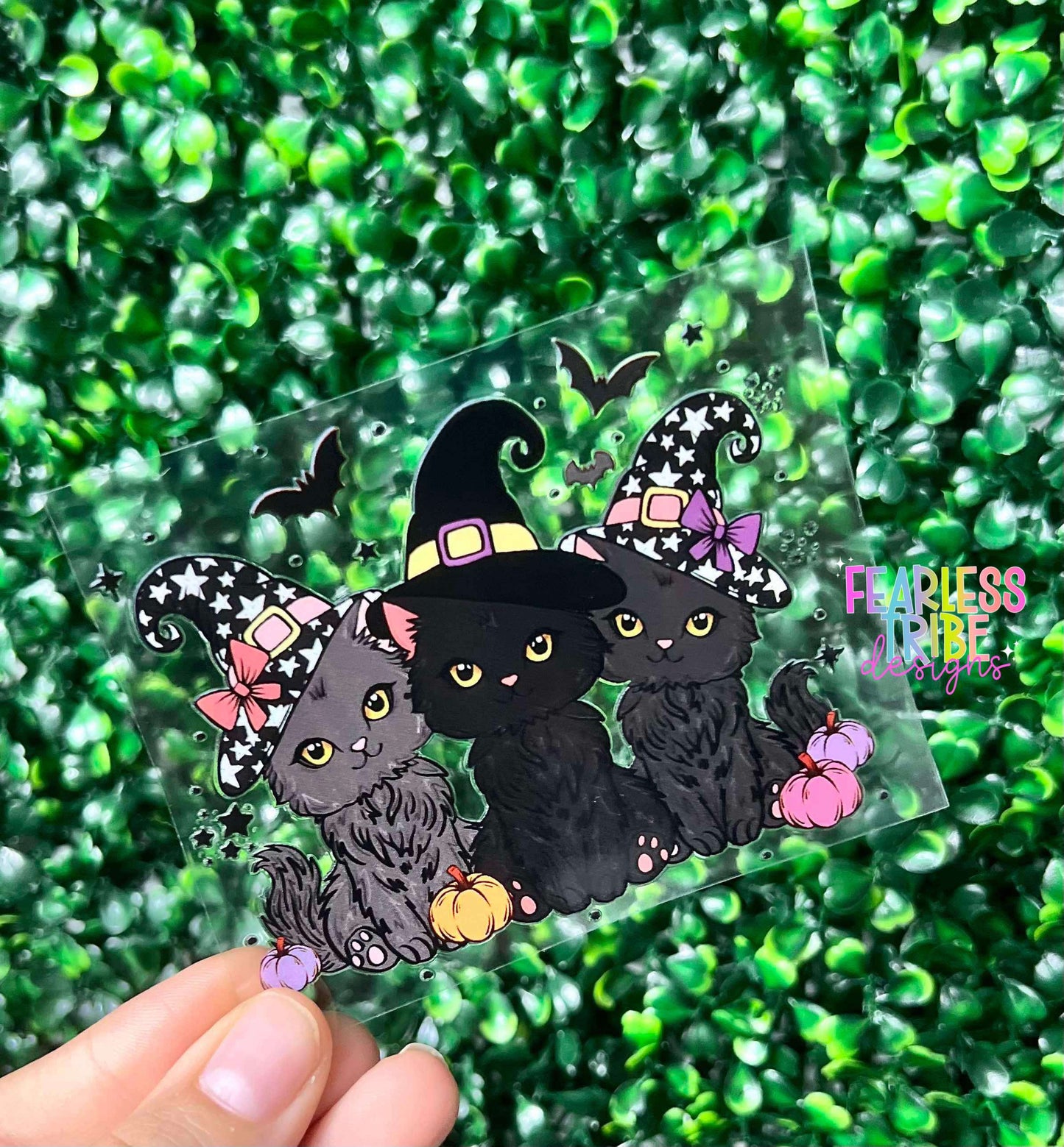 Halloween Kitties Decal