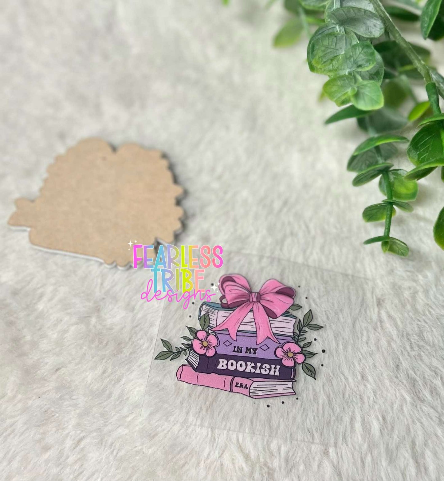 Book Pink Bow Floral Bundle