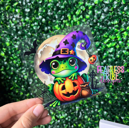 Halloween Frog Decal