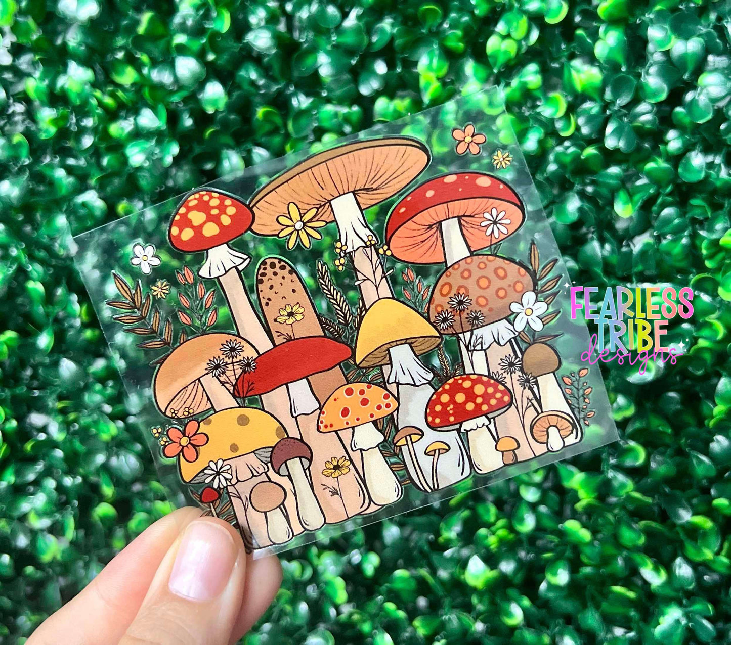 Mushroom Scenery Decal