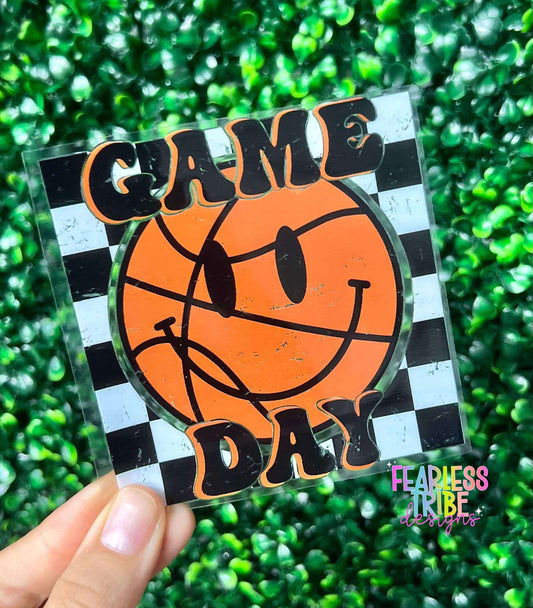 Basketball Game Day Decal