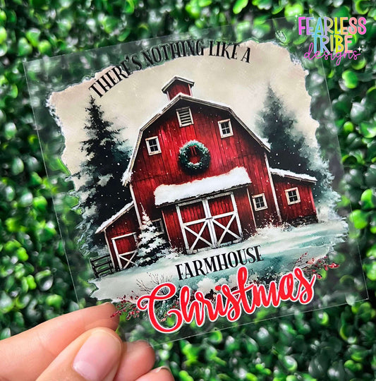 Farmhouse Christmas Decal