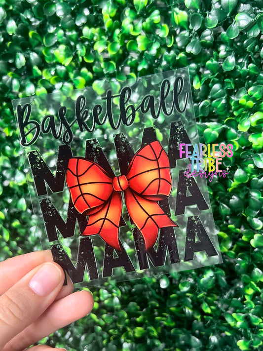 Basketball Bow Mama Decal