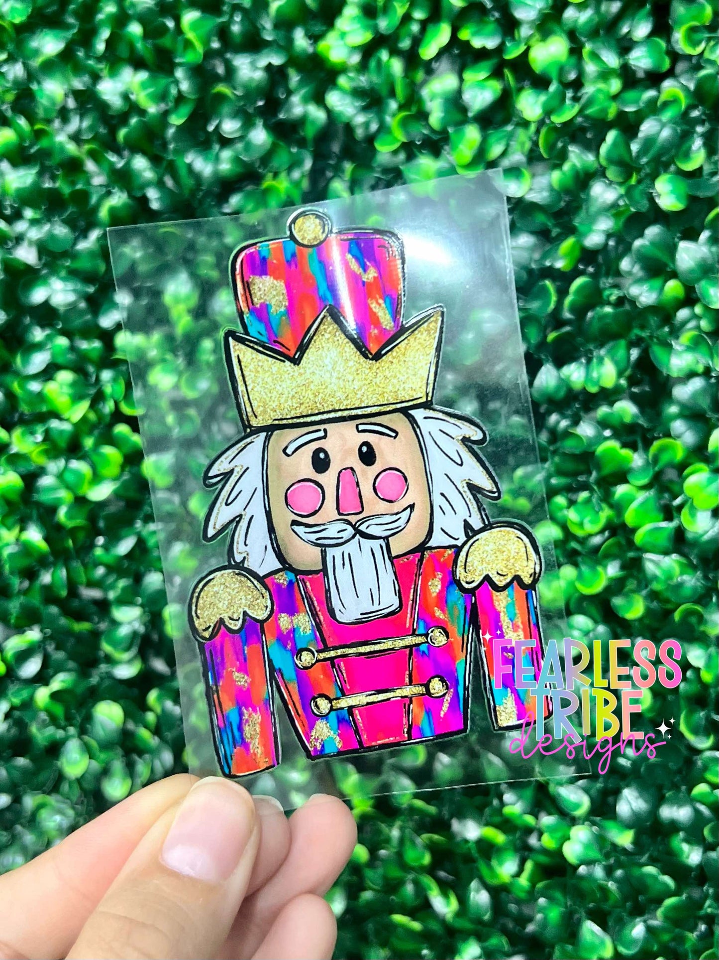 Colorful Preppy Nutcracker Decal