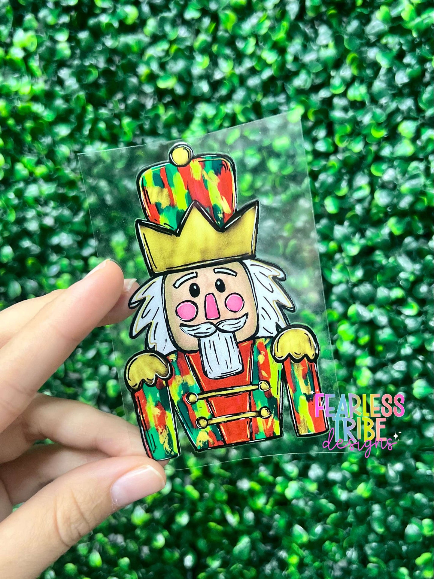 Colorful Preppy Nutcracker Decal