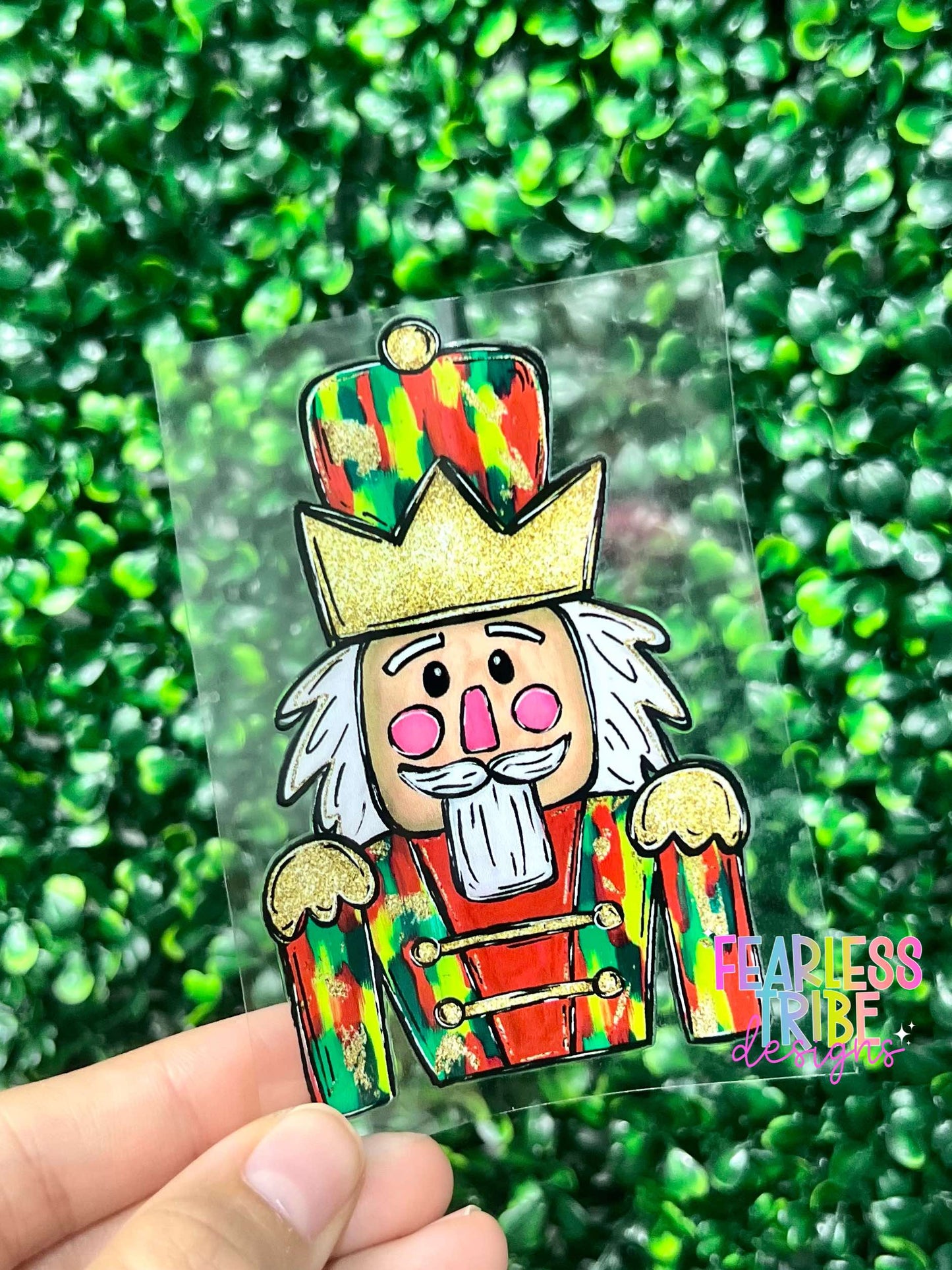 Colorful Preppy Nutcracker Decal