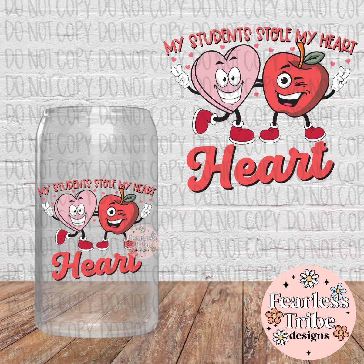 My Students Stole my Heart Decal