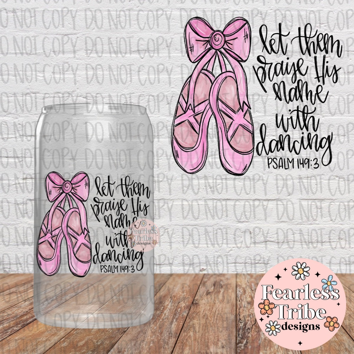 Let Them Praise His Name With Dancing Decal