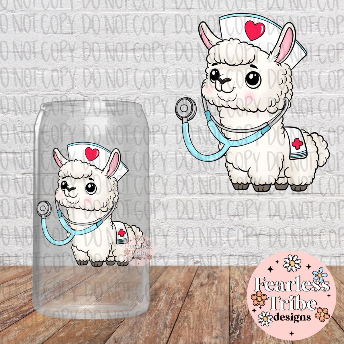 Lamb Nurse Decal