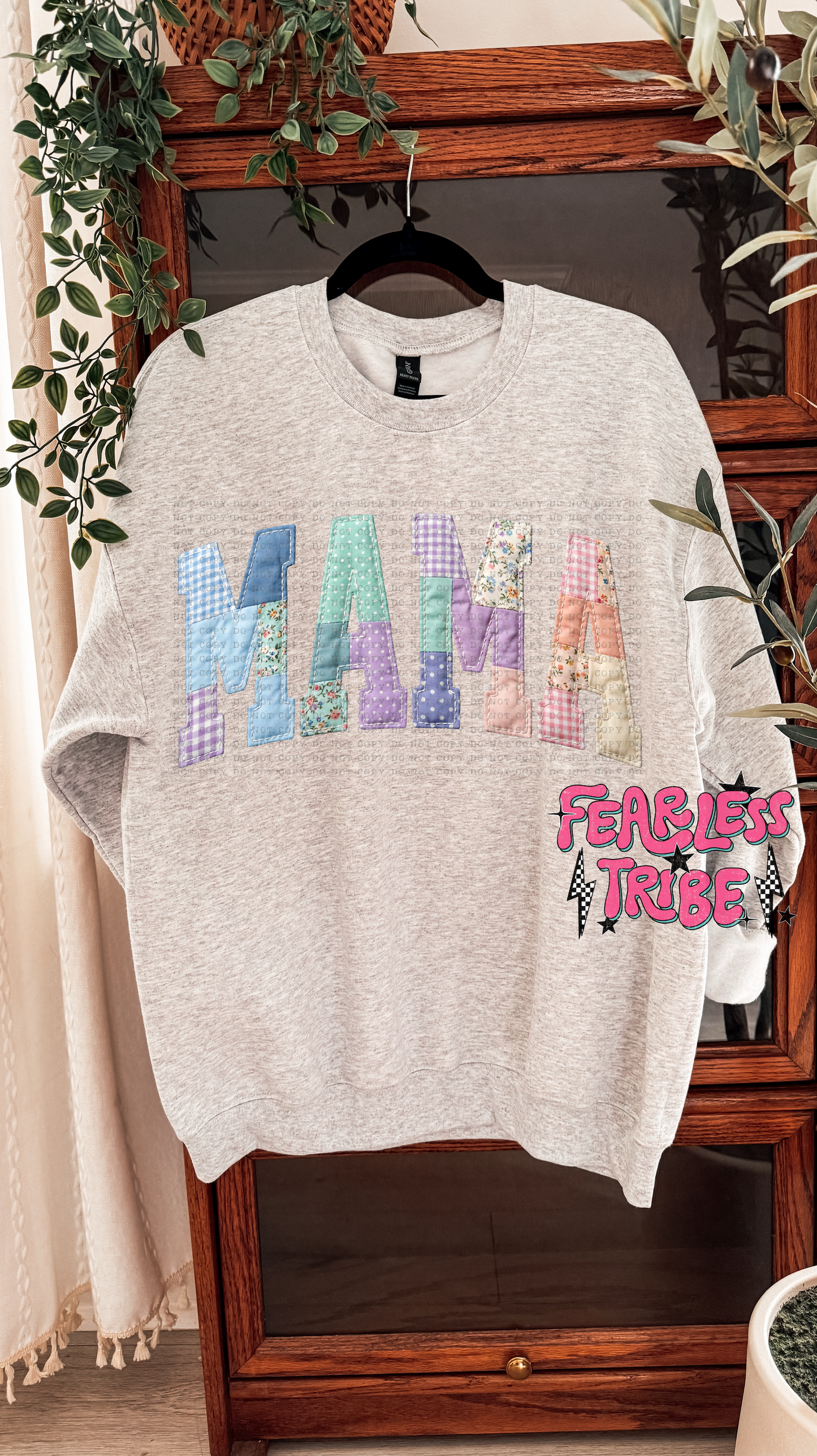 Personlized Name Tee - Qulited Patchwork