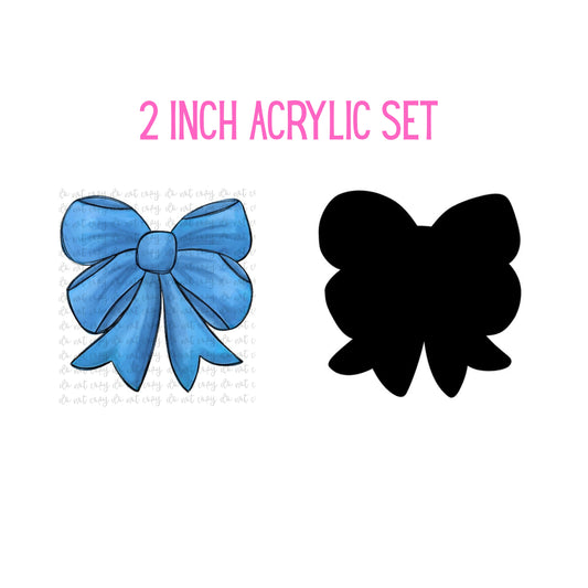 Colored Bow Set