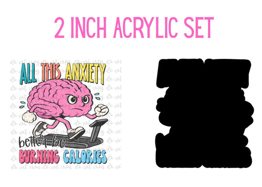 Anxiety Brain Burning calories Set
