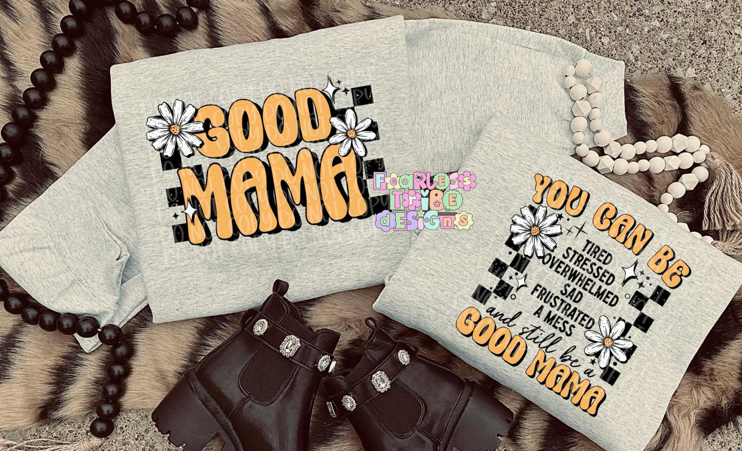 Good Mama Front and Back Apparel