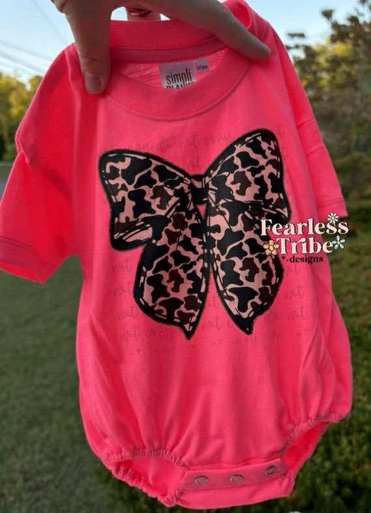 Camo Bow Bubble