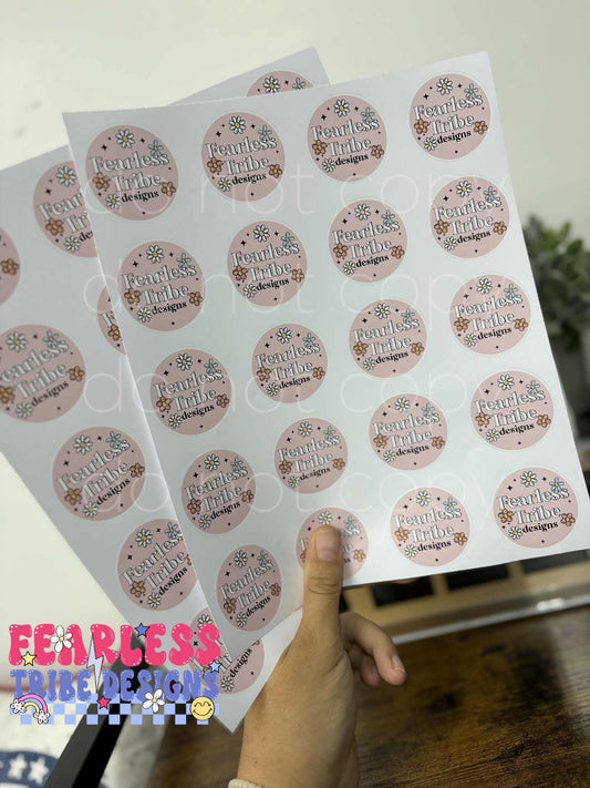 Logo Sticker Sheet