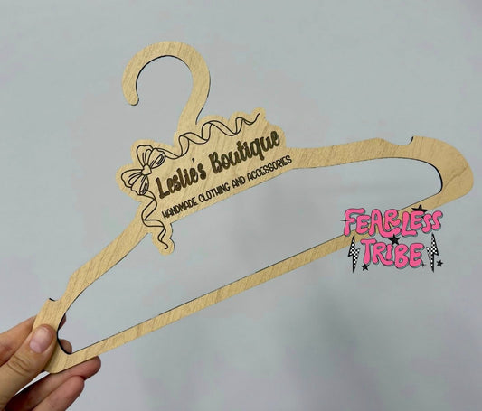 Custom Logo / Business Name Hanger
