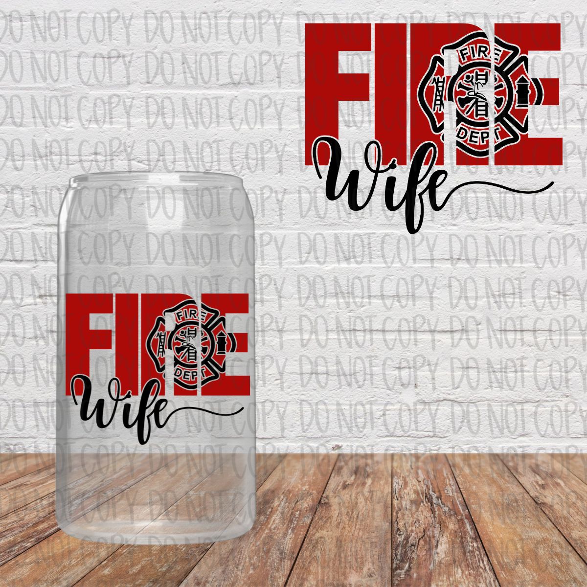 Fire Wife Decal