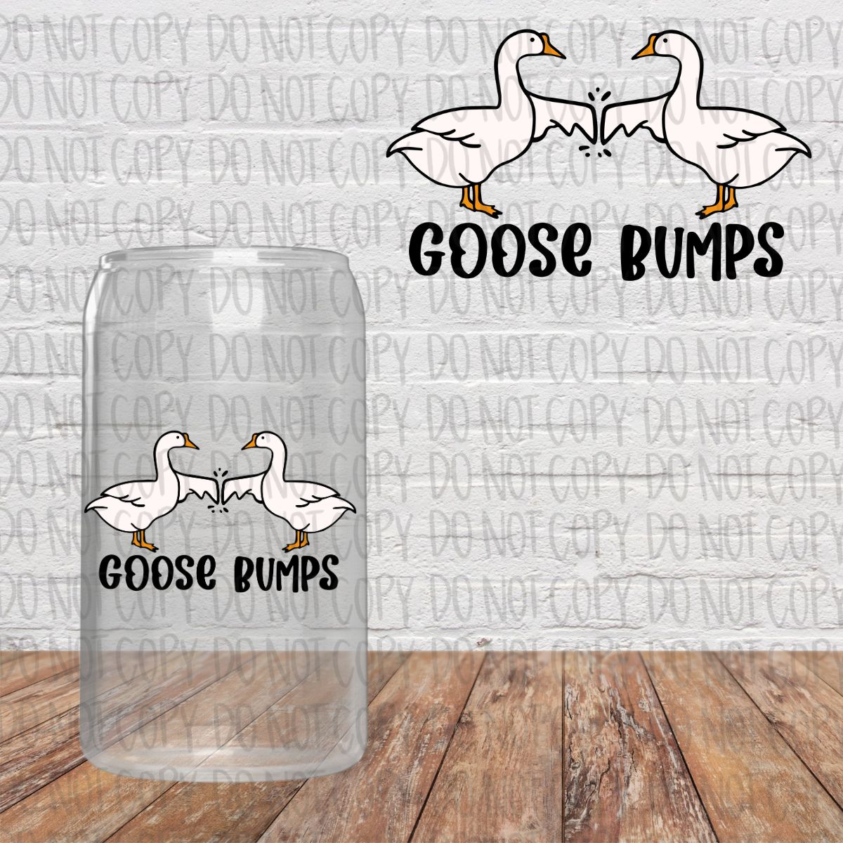 Goose Bumps Decal