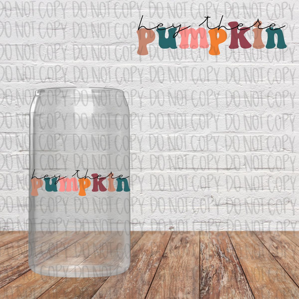 Hey there Pumpkin Decal