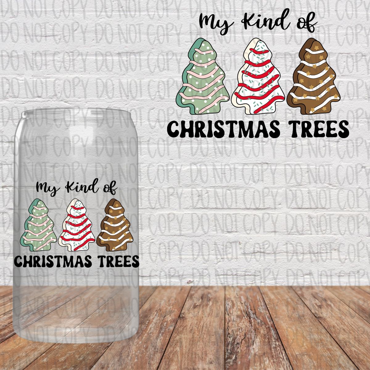 My kind of Christmas Trees Decal