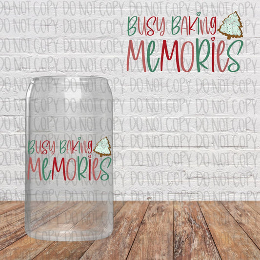 Busy Baking Memories Decal