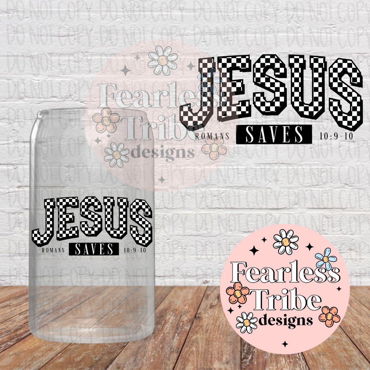 JESUS Saves Decal