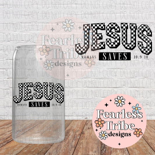 JESUS Saves Decal