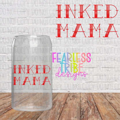 Inked Mama Decal