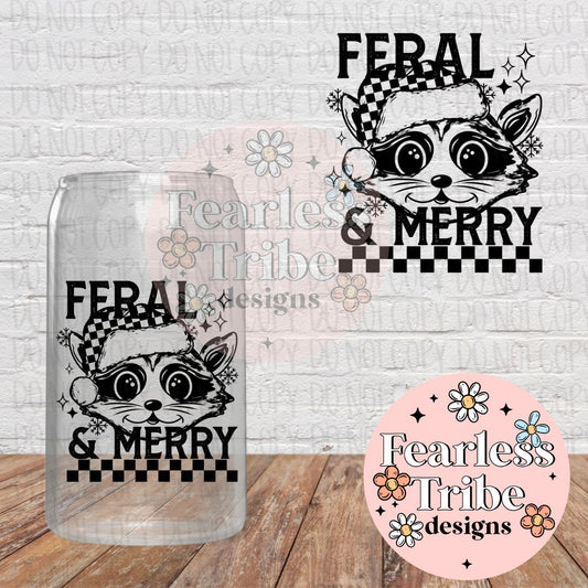 Feral & Merry Decal