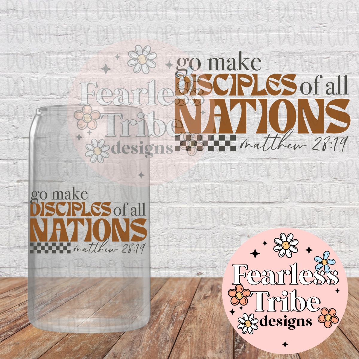 Go Make Disciples of all Nations Decal