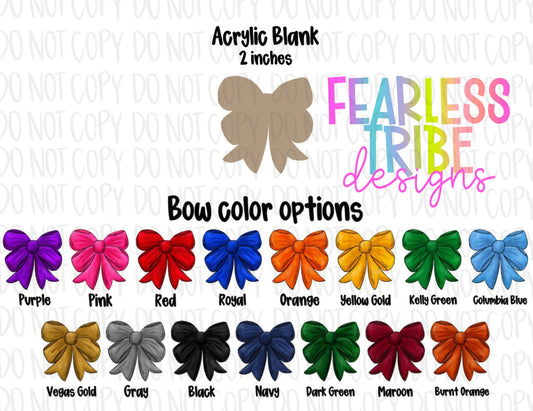 Colored Bow Bundle